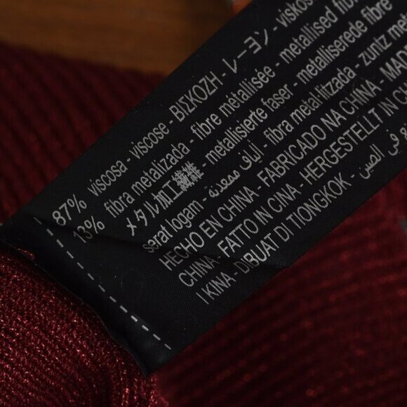 Zara Cardigan Striped Shimmery Thread Knit Special Edition Size Small - Picture 11 of 13